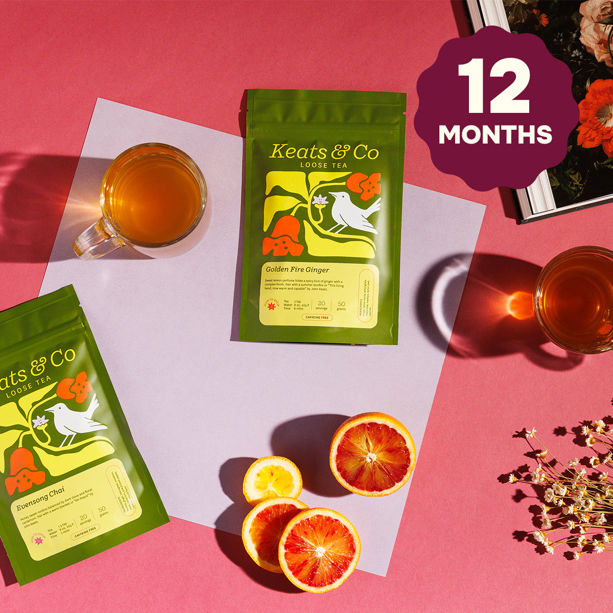 Good Store - Tea Taster Club - Loose Leaf Tea - 12 Months