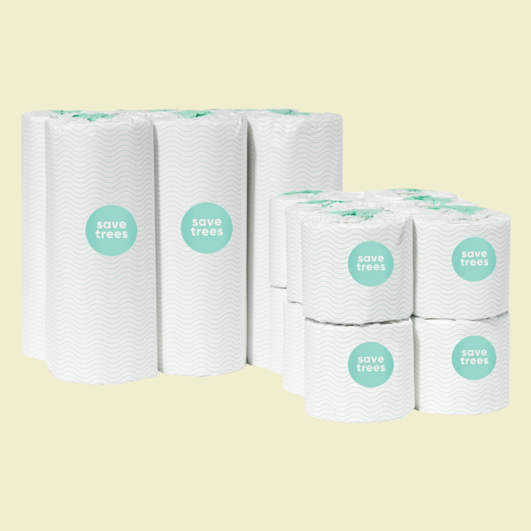 Bamboo Toilet Paper and Paper Towel Bundle
