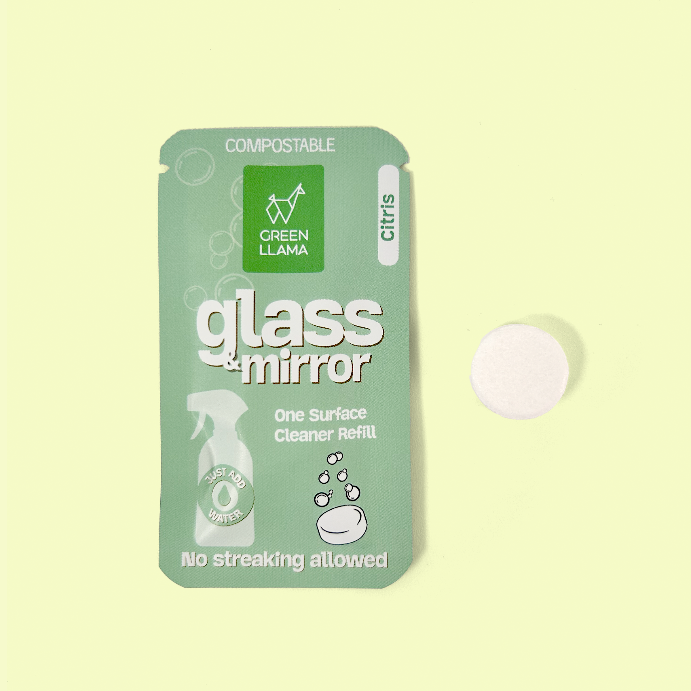 Glass Cleaning Tablets