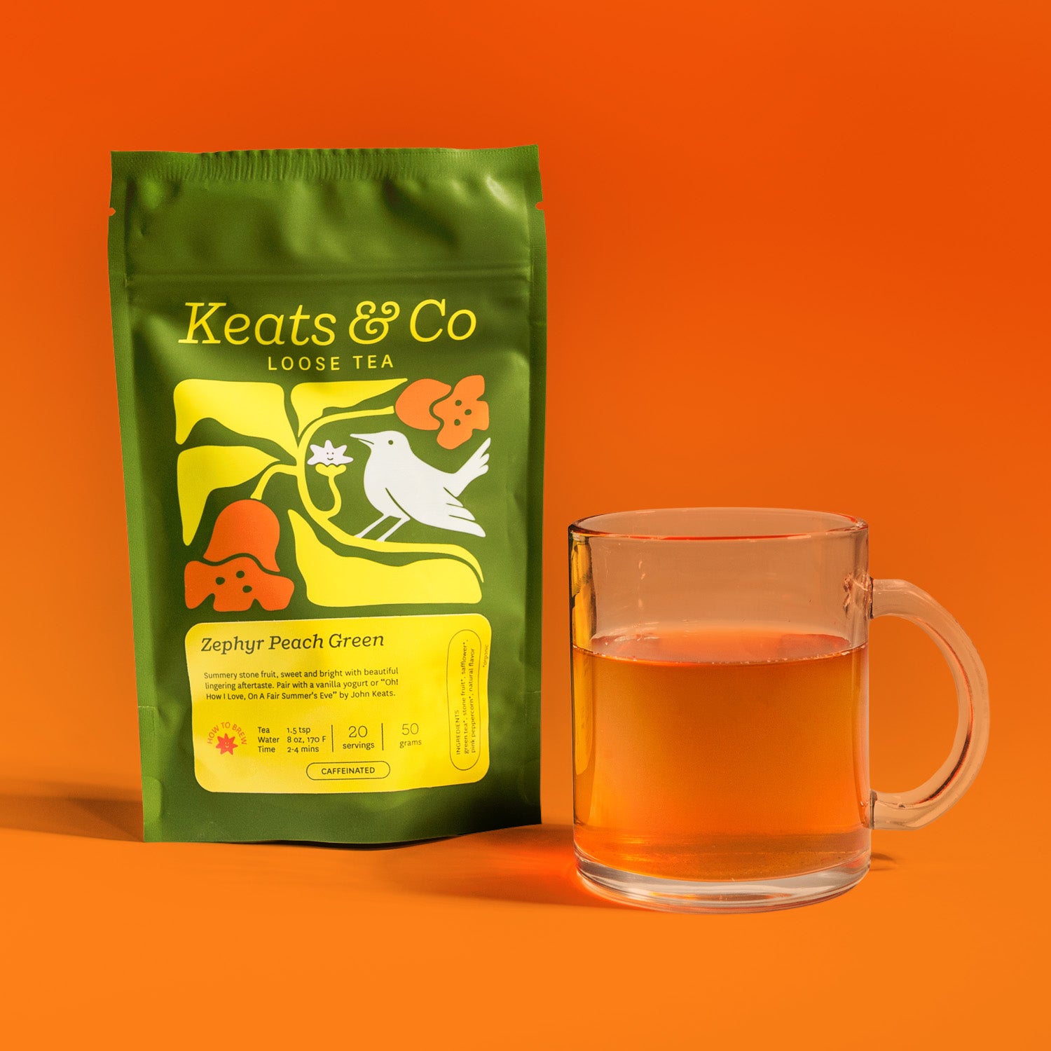 Good Store - Keats & Co. - Zephyr Peach Green Tea