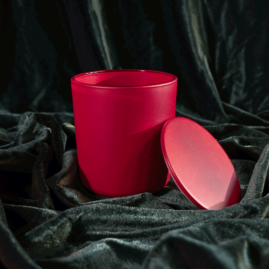 Refillable Candle Vessel with Lid