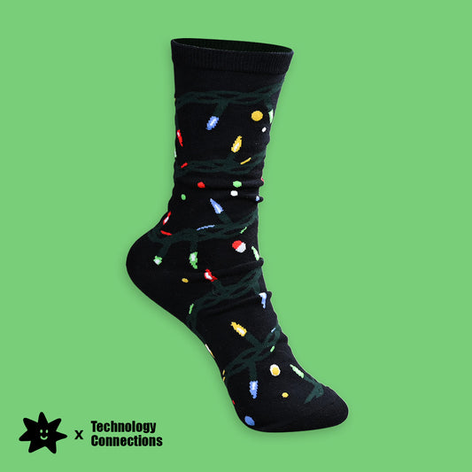 Technology Connections Socks - Festive Footwear